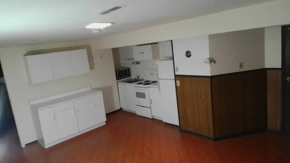 One Bedroom Basement Apartment