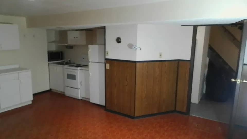 One Bedroom Basement Apartment