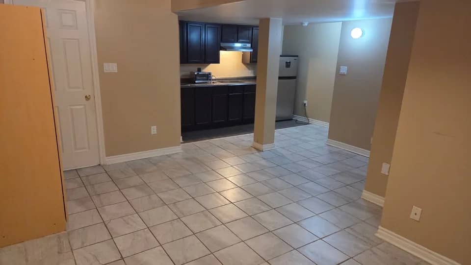 Spacious 1 Bedroom Basement Apartment at Major Mac and Keele St